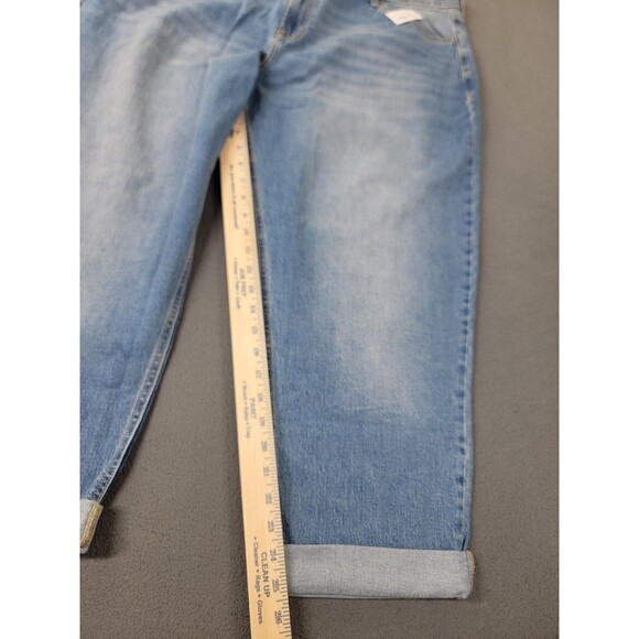 Old Navy Jeans Womens 20 Short Light Wash Mid-Rise Wow Boyfriend Stretch Plus - Picture 2 of 13
